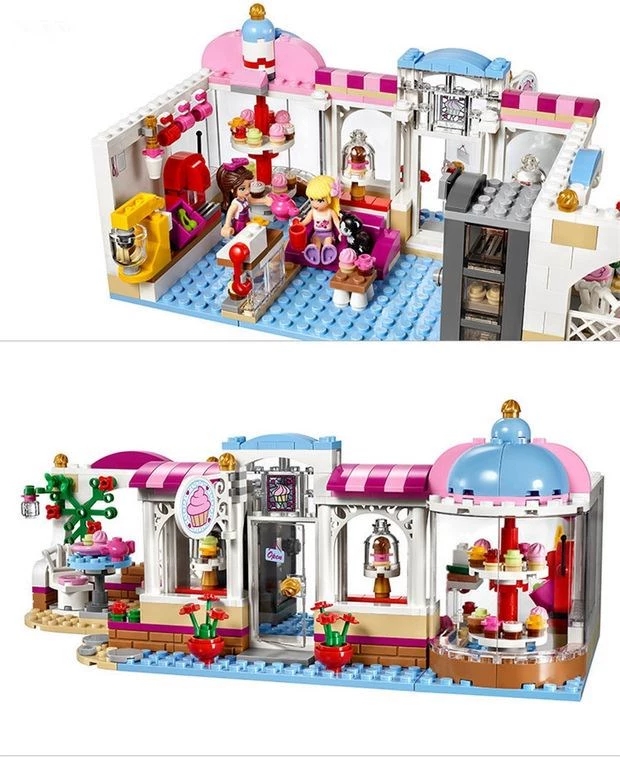 Lego Friends Tiệm bánh ngọt cupcake - Bela 10496