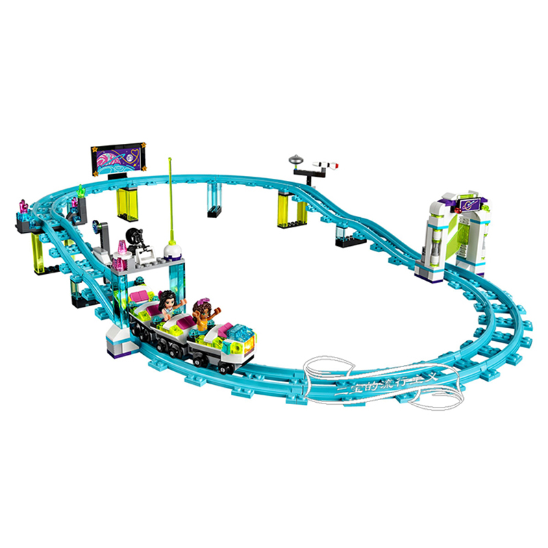 Đồ chơi Lego Friends Công viên giải trí tầu lượn siêu tốc 1136 chi tiết - BELA 10563