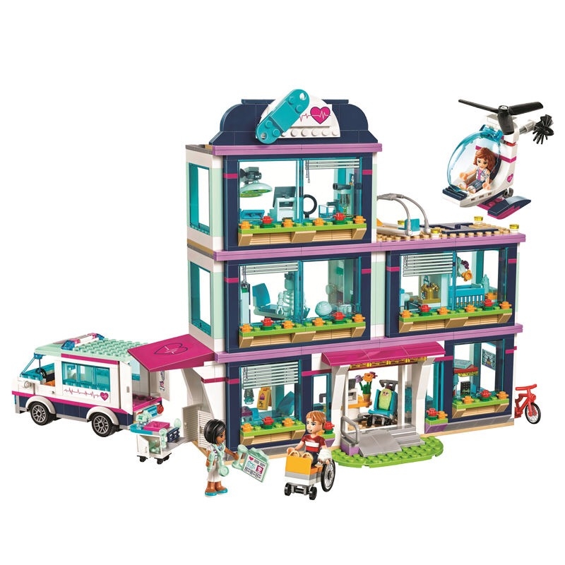 Đồ chơi Lego Friends Bệnh viện Công viên trái tim 887 chi tiết - BELA 10761