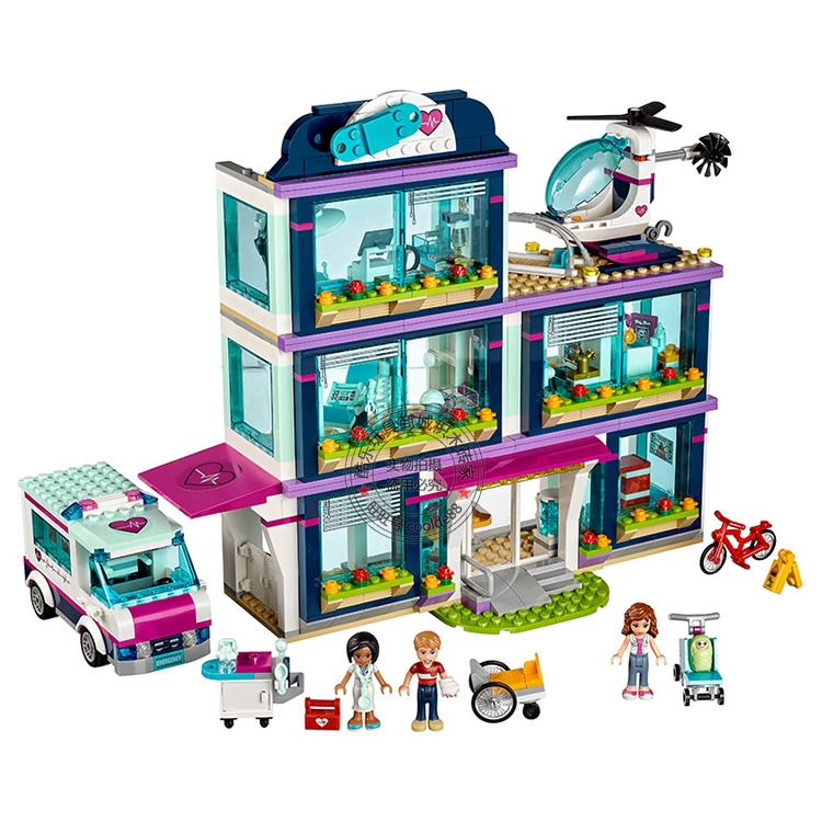 Đồ chơi Lego Friends Bệnh viện Công viên trái tim 887 chi tiết - BELA 10761