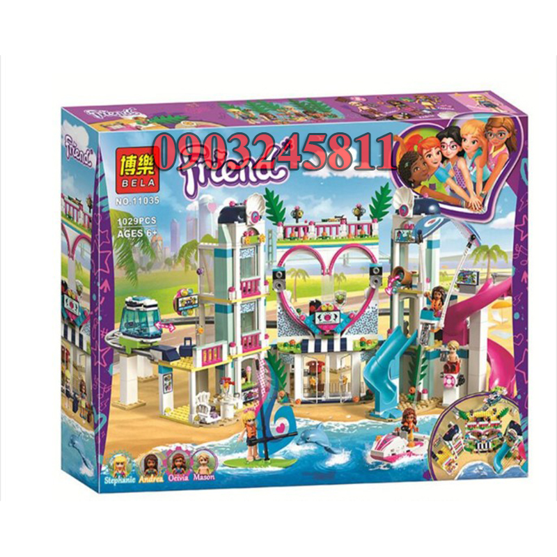 Đồ chơi Lego Friends Công viên nước Heartlake 1029 chi tiết - BELA 11035