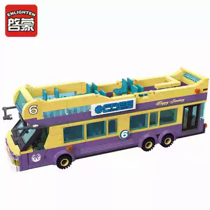 lego xe bus 2 tầng - enlighten 1123