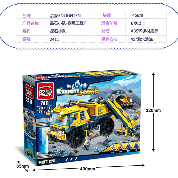 Lắp ráp chiếc xe xây dựng Titan - enlighten 2411