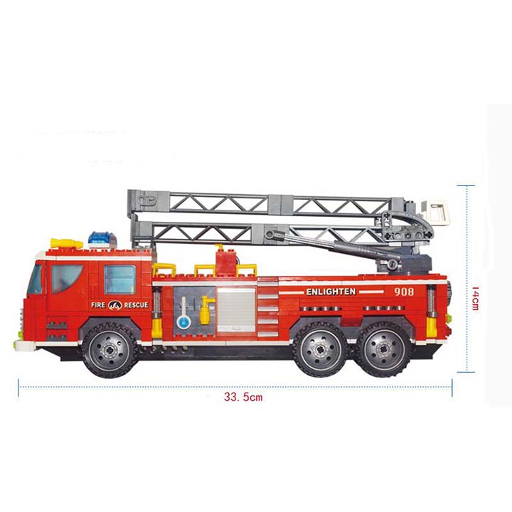 Lego xe cứu hỏa - enlighten 908