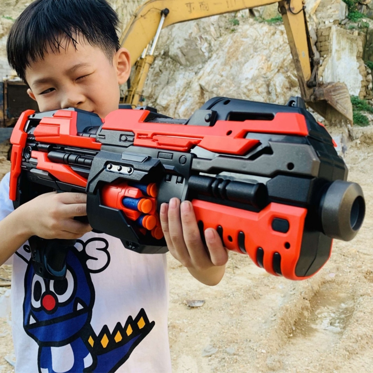 Đồ chơi súng bắn đạn xốp NERF - FJ821