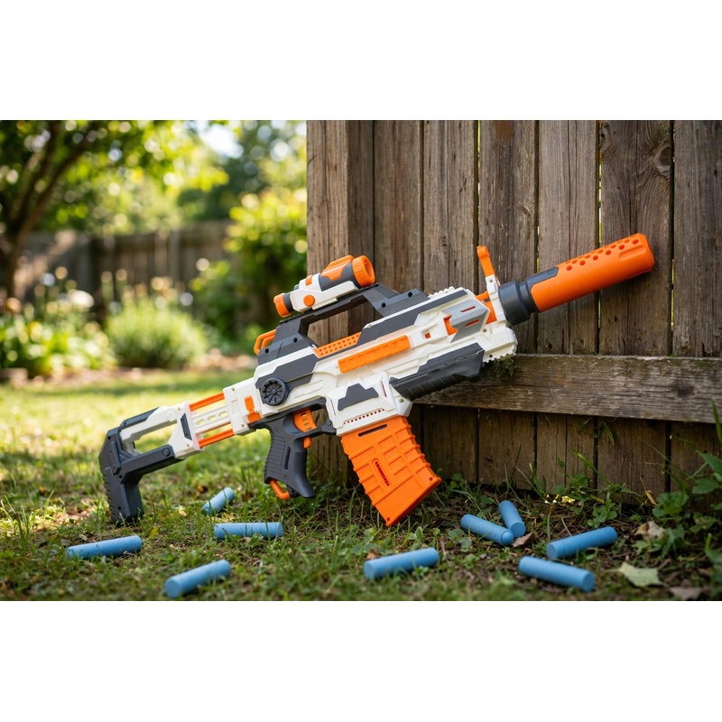 Đồ Chơi Phóng Thanh Xốp Mềm Blaster Flame War Soul - SB206