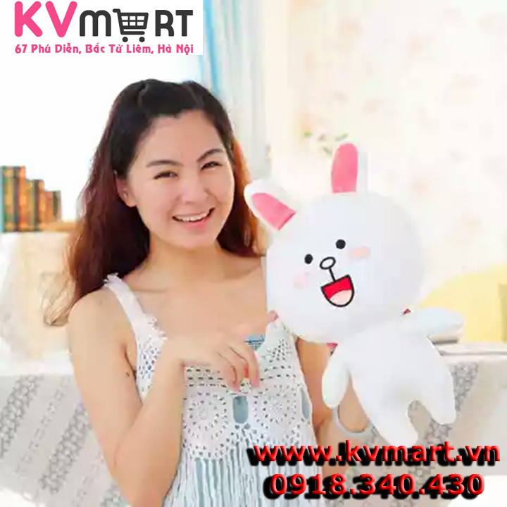 Gấu Brown và Thỏ Cony nhồi bông size 35 cm