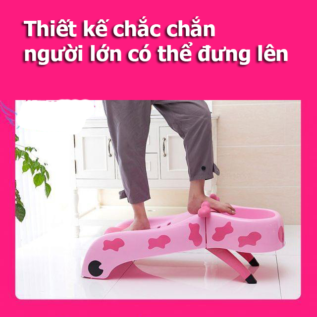 Ghế gội đầu hình chú bò cười