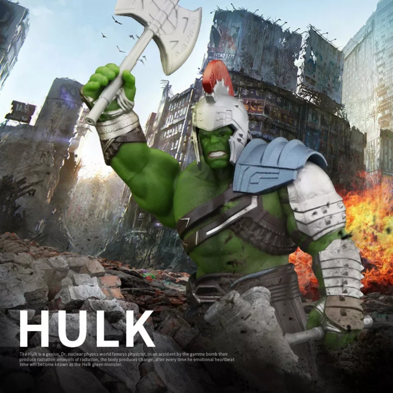 Đồ chơi mô hình người khổng lồ xanh - Hulk