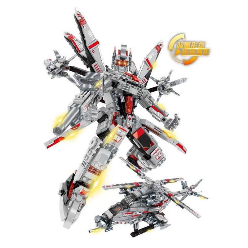 Đồ chơi Lego Máy Bay Biến Hình Mecha Glory Hiệp Sĩ - K2023