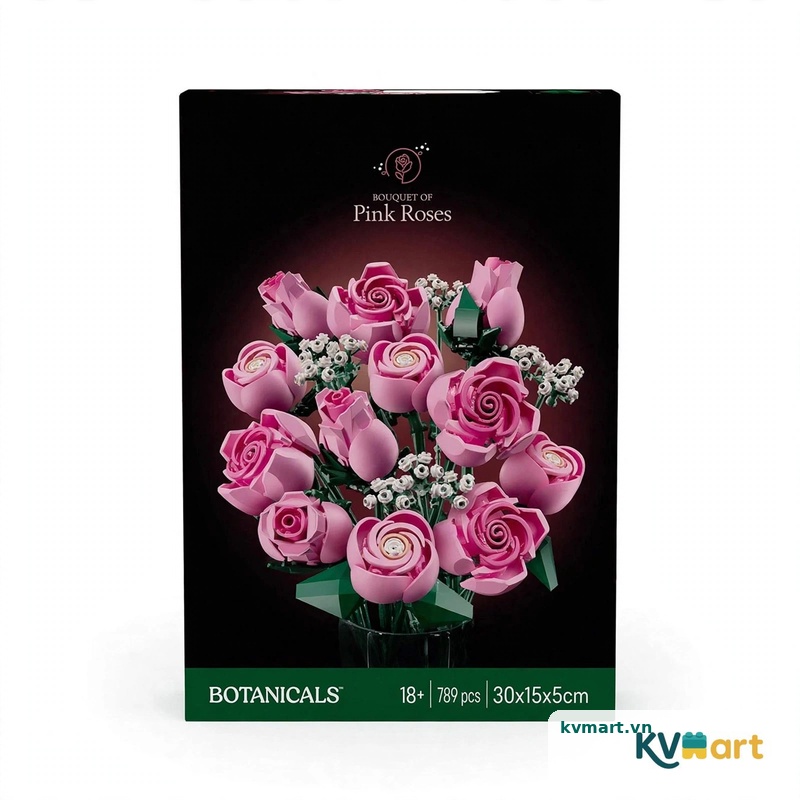 Bó Hoa Hồng Hồng (Pink Roses)
