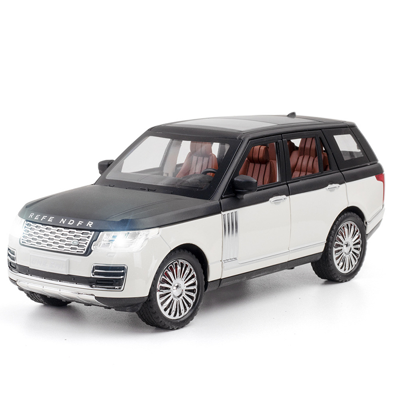 Xe mô hình ô tô Land Rover bằng sắt tỉ lệ 1:24 - CZ138