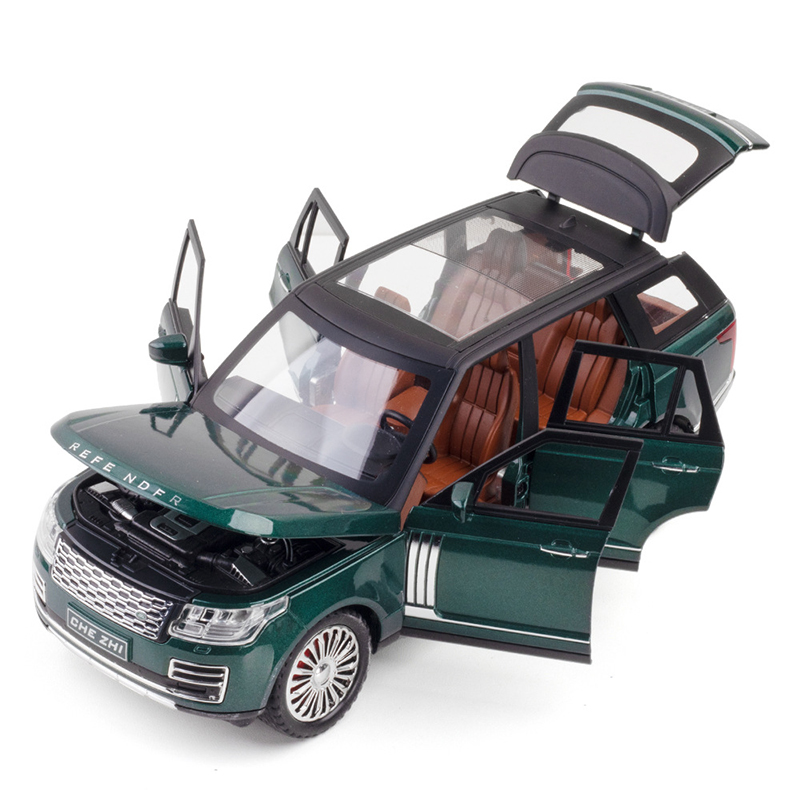 Xe mô hình ô tô Land Rover bằng sắt tỉ lệ 1:24 - CZ138