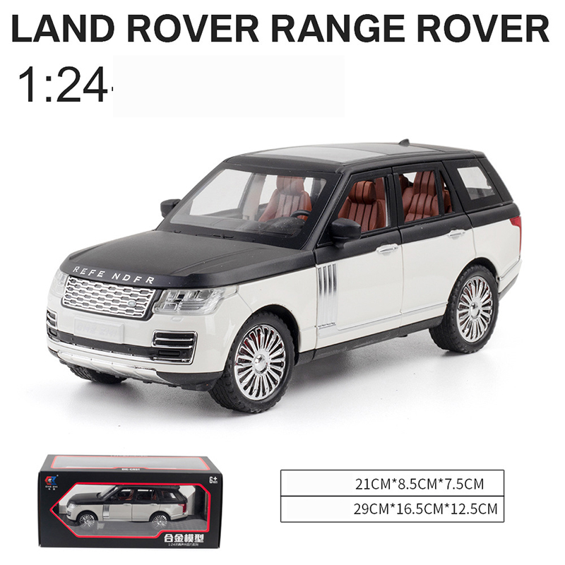 Mô hình Xe Land Rover Range Rover Sport 124  Trắng Chính Hãng