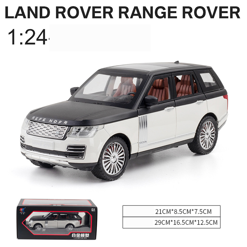 Xe mô hình ô tô Land Rover bằng sắt tỉ lệ 1:24 - CZ138