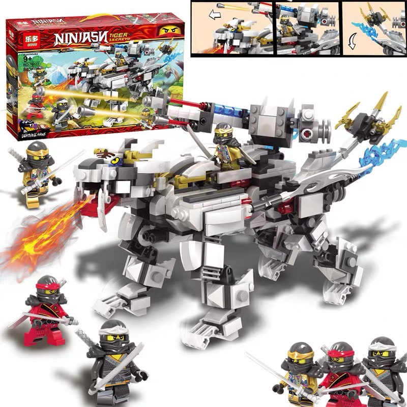 Đồ chơi lắp ráp lego Ninjago rồng -  LEDUO 76022
