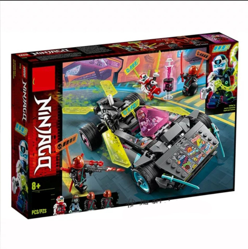 Lắp ráp Lego Siêu xe oto Tuner Car địa hình của Ninja 459 mảnh ghép - Leduo 76039