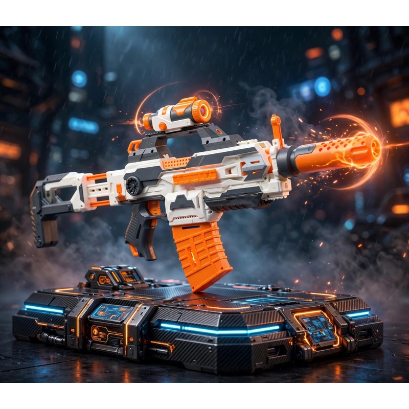 Đồ Chơi Phóng Thanh Xốp Mềm Blaster Flame War Soul - SB206