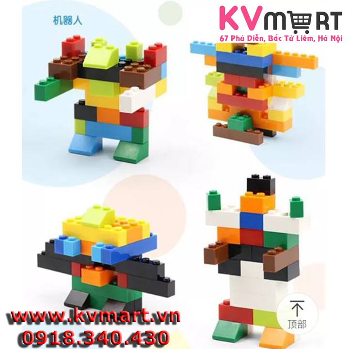 Bộ lego 660 miếng ghép