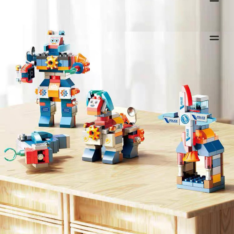 Đồ chơi Lego dulop robot 195 miếng ghép 6 trong 1 - 1669