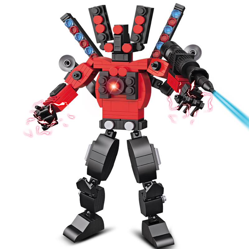 Lego Skibidi Toilet Titan Audio Man 327 miếng ghép - 2417
