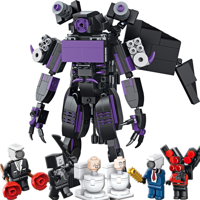 Lego Skibidi Toilet Titan Audio Man 606 miếng ghép - 2451
