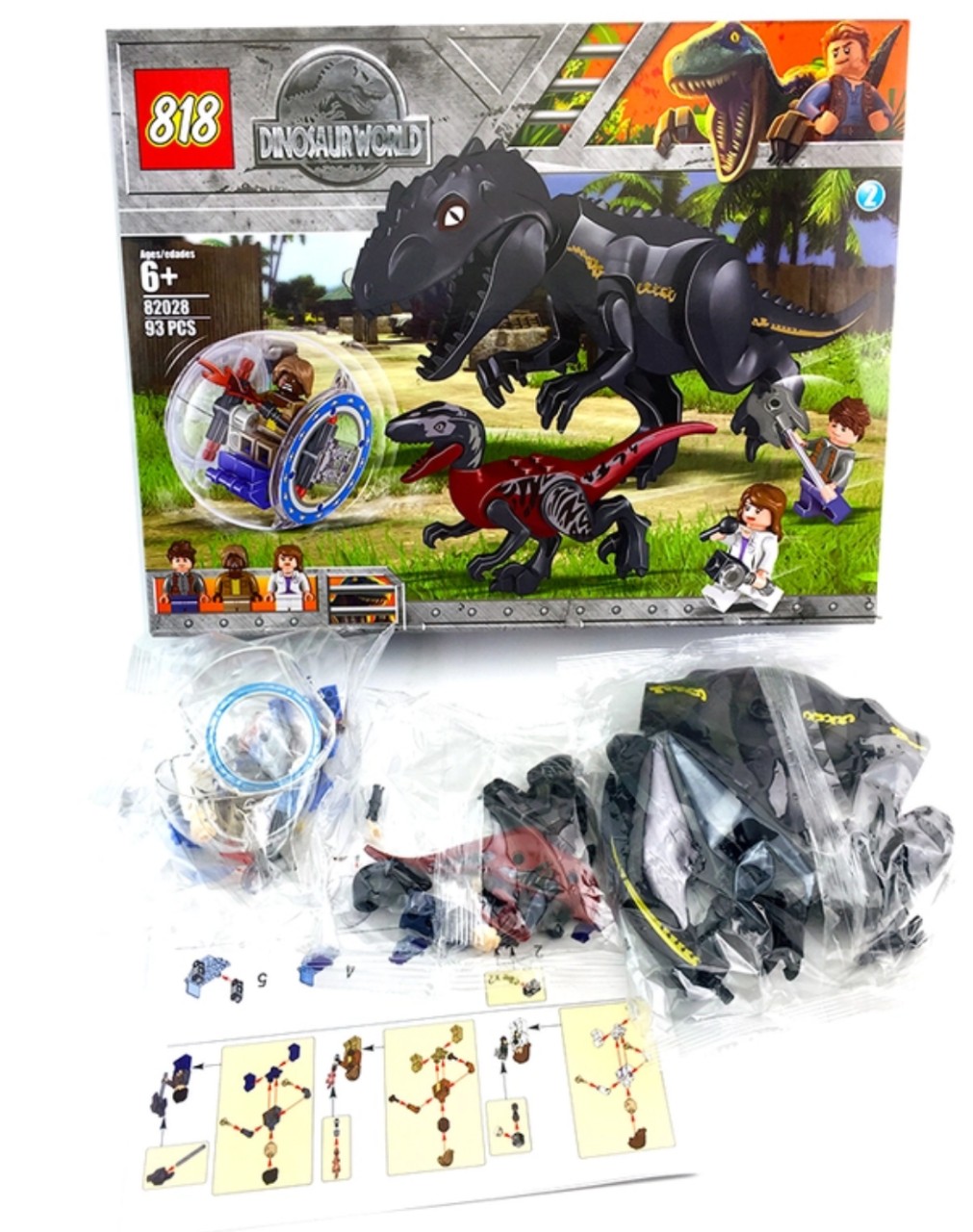 Lego mô hình công viên khủng long - 82028