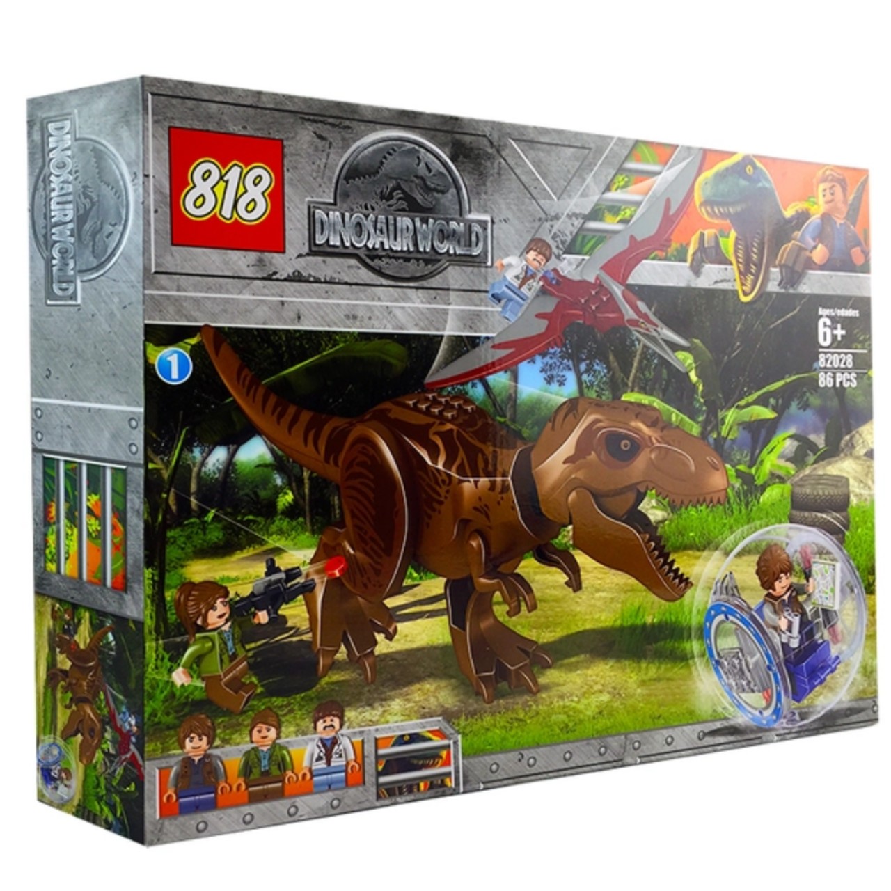 Lego mô hình công viên khủng long - 82028