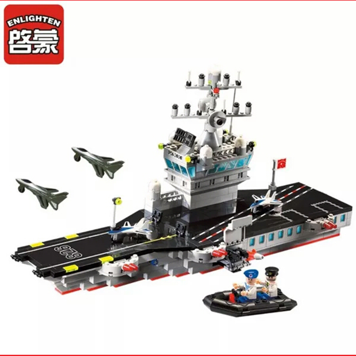 Lego tàu sân bay Enlighten 826