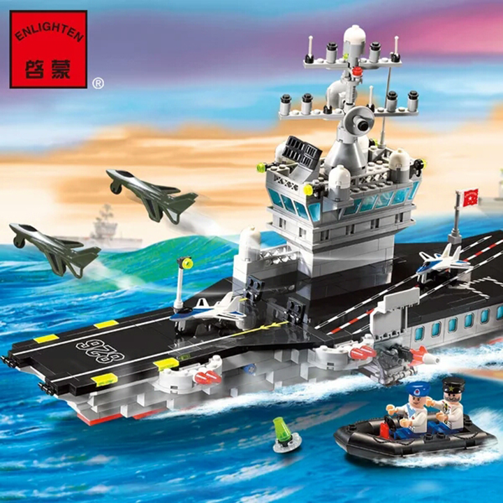 Lego tàu sân bay Enlighten 826