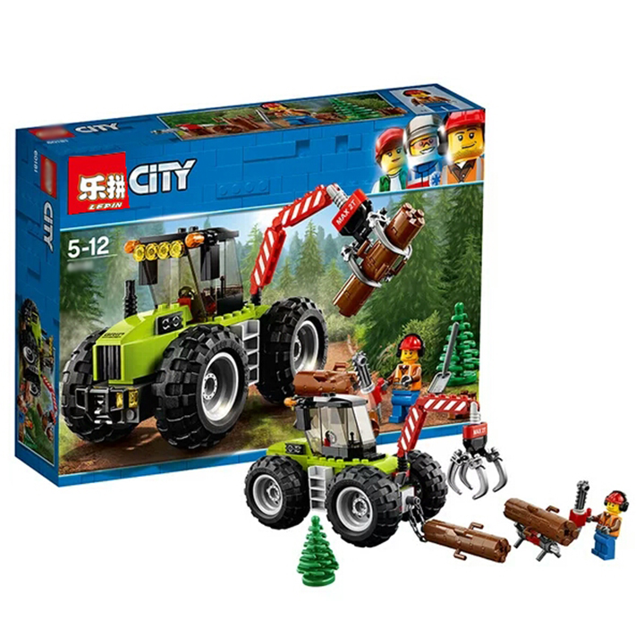 Lego Xe Cẩu Gỗ - Lepin 02092