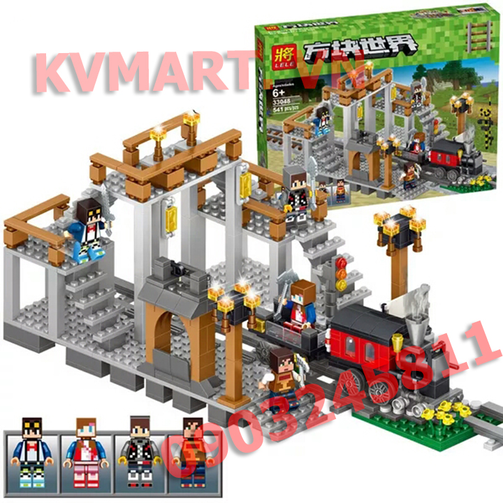 Lego my crap Ga xe lửa - Lele 33048