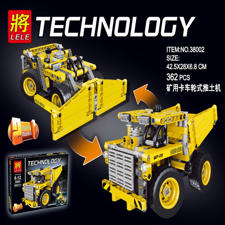 Lego xe tải siêu trường siêu trọng Technology - Lele 38002