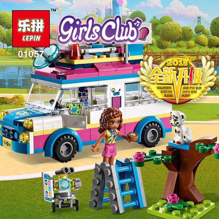 Lego Friends chiếc xe bán kem - lepin 01057