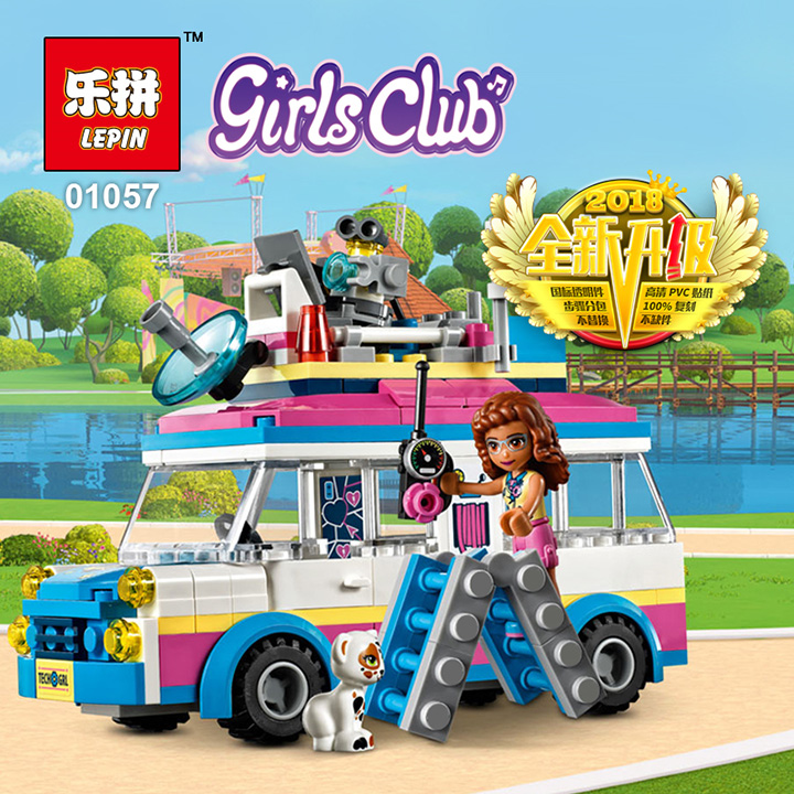 Lego Friends chiếc xe bán kem - lepin 01057