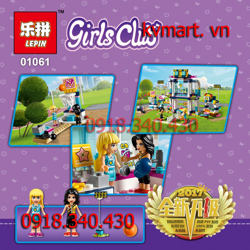 Lego Friends đấu trường thể thao của stephanie - Lepin 01061