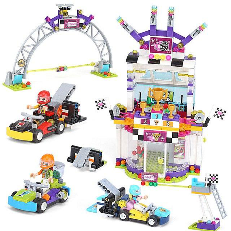 Láp Ráp Lego Friend Ngày Hội Đua Xe 725 chi tiết - Lepin 01072