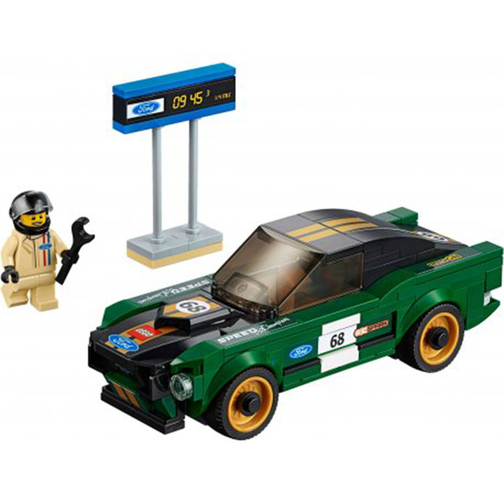 Lắp ráp Xe Ford Mustang Fastback 1968 - Lepin 28014