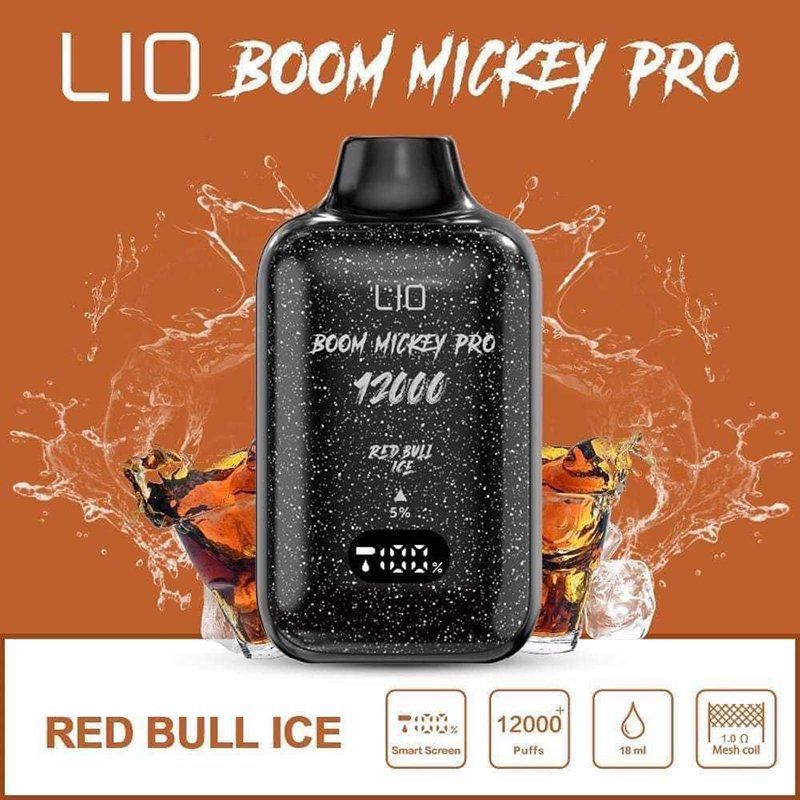 Lio Bom micky pro 12000 Hơi Pod 1 Lần Sạc lại được