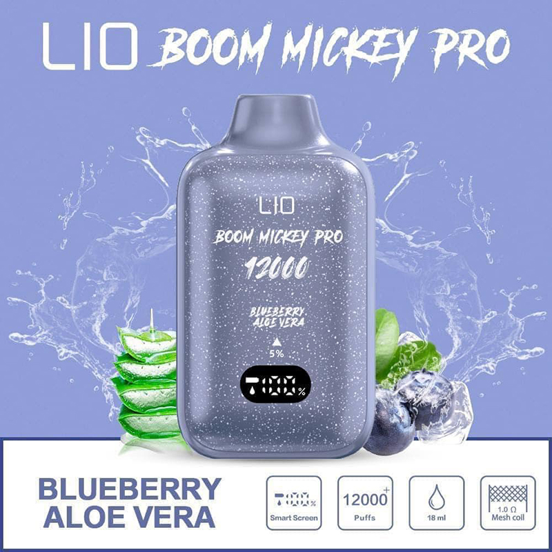 Lio Bom micky pro 12000 Hơi Pod 1 Lần Sạc lại được