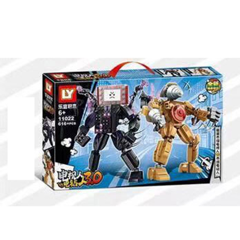 Lego Skibidi Toilet Titan Audio Man 616 miếng ghép - LY11022