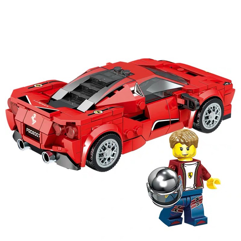 Lắp ráp Lego xe thể thao Racing 358 chi tiết - LY 7802