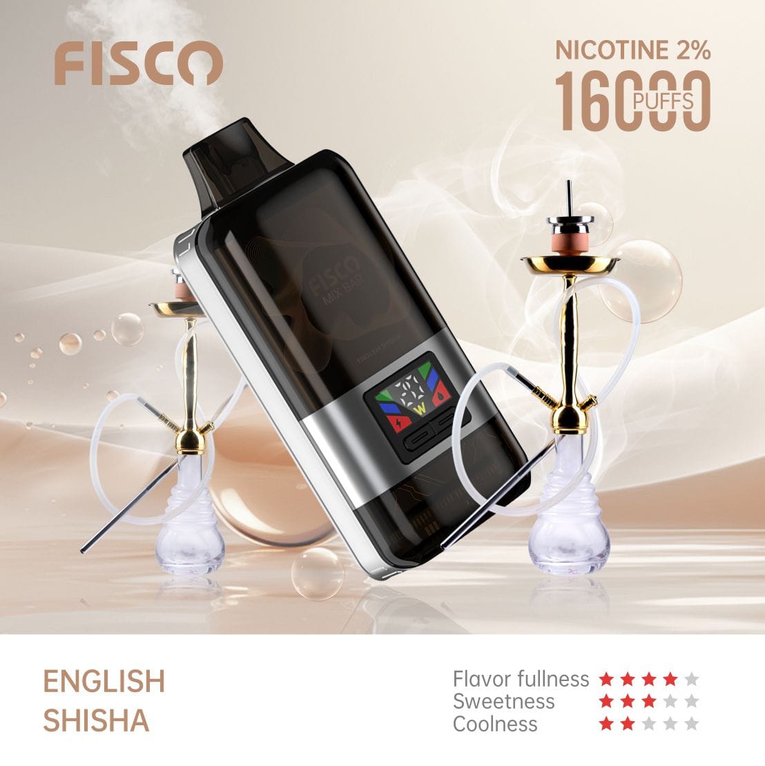 Minbar dùng 1 lần 16000 Hơi by FISCO