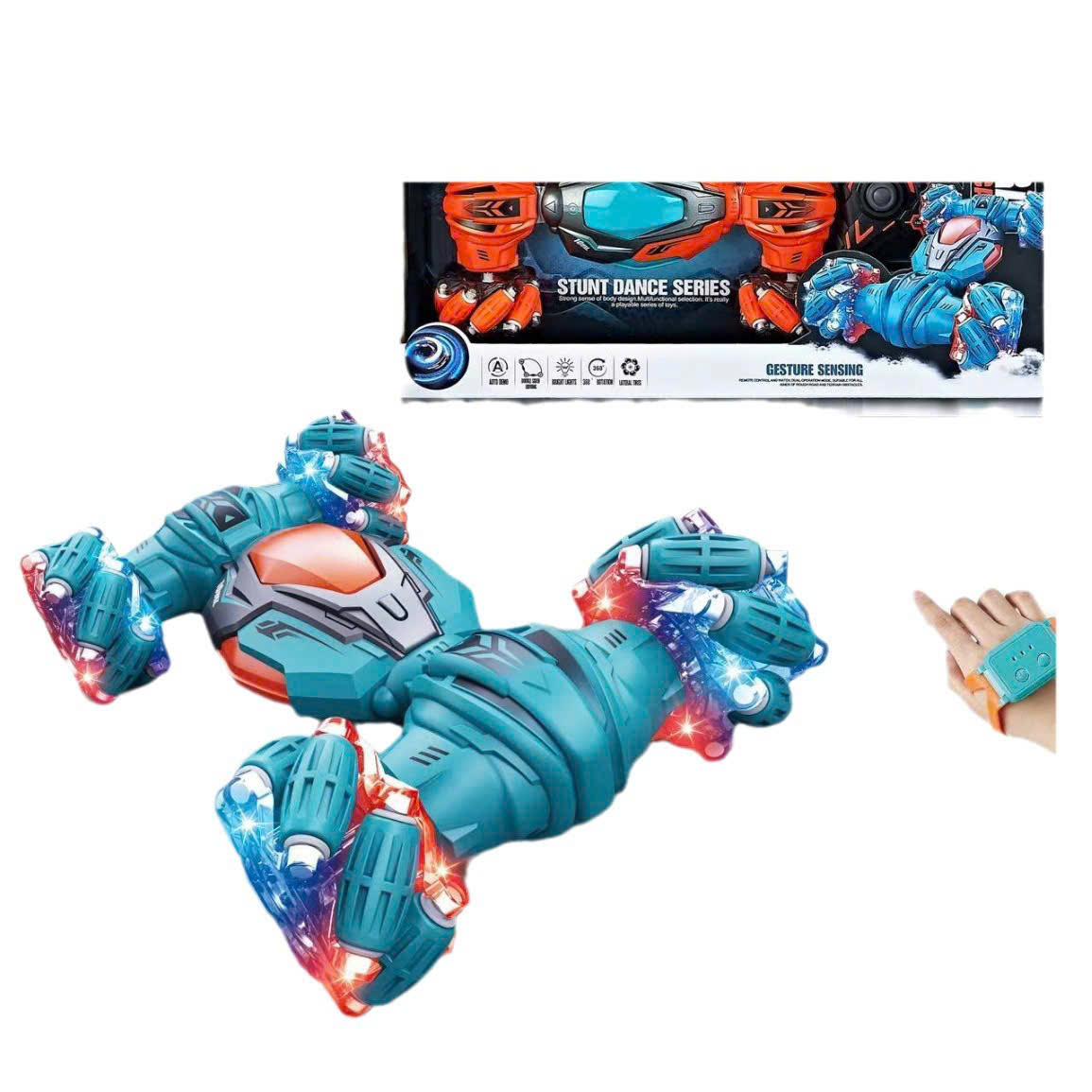 Đồ chơi Xe Điều Khiển từ xa Stunt Car 360° - MK2255