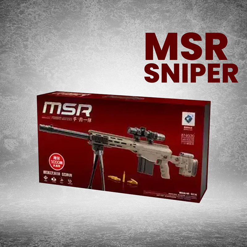 Đồ chơi MSR bắn hạt nở liên thanh - SY602C