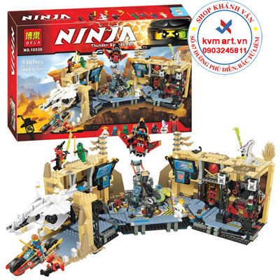 LẮP RÁP NINJAGO CUỘC CHIẾN TẠI HANG SAMURAI (79348)