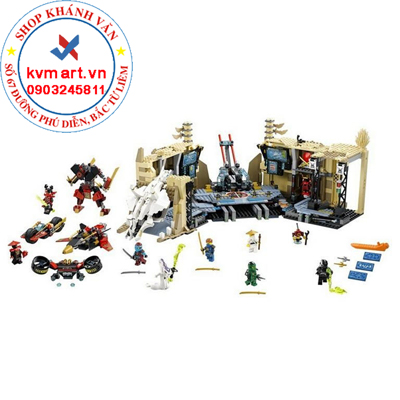 LẮP RÁP NINJAGO CUỘC CHIẾN TẠI HANG SAMURAI (79348)