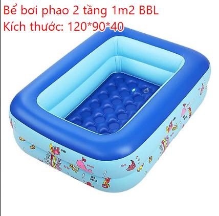 Bể bơi phao Summer hai tầng khổ 120 cm