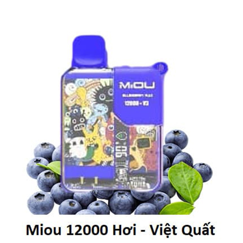 Miou dùng 1 lần 12000 Hơi by Bounce