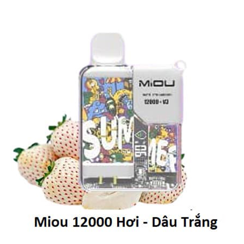 Miou dùng 1 lần 12000 Hơi by Bounce